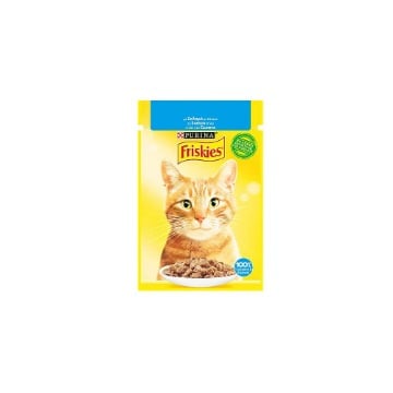 FRISKIES ΓΑΤΟΤΡΟΦΗ ΦΑΚΕΛΑΚΙ 85gr - (ΣΟΛΟΜΟΣ) (ΣΕ ΣΑΛΤΣΑ)