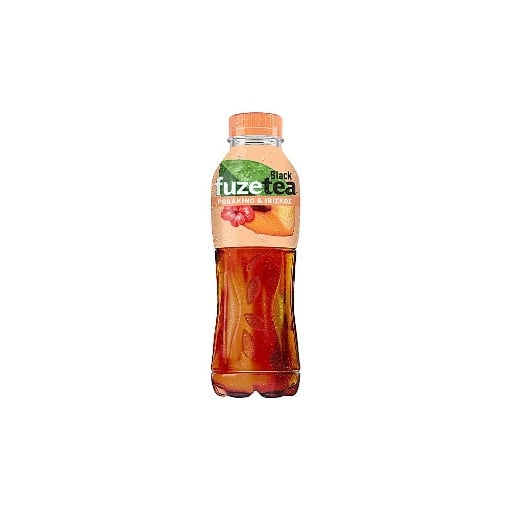 FUZE TEA ΜΑΥΡΟ 500ml - (PEACH & HIBISCUS)