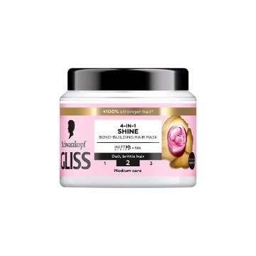 GLISS ΜΑΣΚΑ ΜΑΛΛΙΩΝ 400ml - (4 ΣΕ 1 SILK)