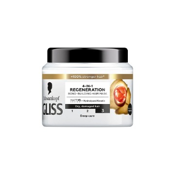GLISS ΜΑΣΚΑ ΜΑΛΛΙΩΝ 400ml - (4 ΣΕ 1 TOTAL REPAIR)