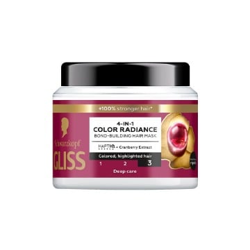 GLISS ΜΑΣΚΑ ΜΑΛΛΙΩΝ POWER 400ml - (4 ΣΕ 1 COLOR RADIANCE)