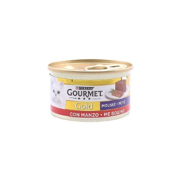 GOURMET GOLD ΓΑΤΟΤΡΟΦΗ 85gr - (ΒΟΔΙΝΟ) (MOUSSE)