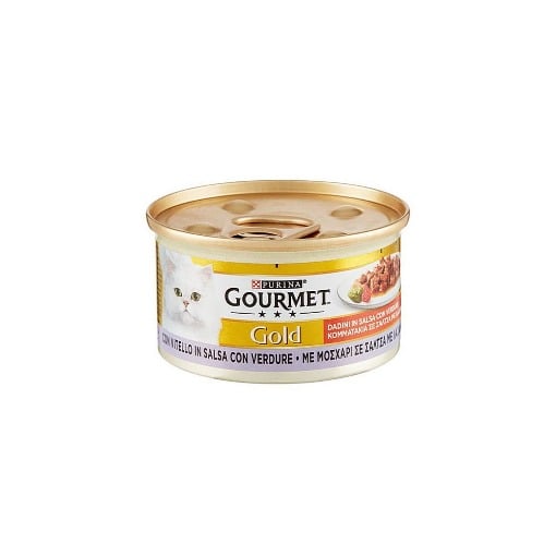 GOURMET GOLD ΓΑΤΟΤΡΟΦΗ 85gr - (ΜΟΣΧΑΡΙ) (ΣΕ ΣΑΛΤΣΑ ΛΑΧΑΝΙΚΩΝ)