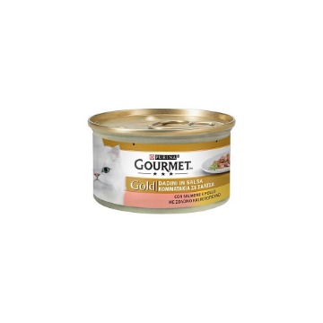 GOURMET GOLD ΓΑΤΟΤΡΟΦΗ 85gr - (ΣΟΛΟΜΟ-ΚΟΤΟΠΟΥΛΟ) (ΣΕ ΣΑΛΤΣΑ)