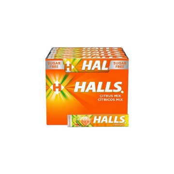 HALLS COOL ΚΑΡΑΜΕΛΕΣ (32grx20τεμ.) - (CITRUS MIX)