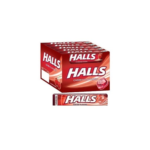 HALLS COOL ΚΑΡΑΜΕΛΕΣ (32grx20τεμ.) - (ΚΕΡΑΣΙ)