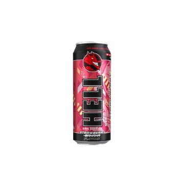 HELL ENERGY DRINK 500ml - (STRAWBERRY-BANANA)