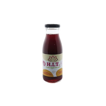 HIT ΣΠΙΤΙΚΟ ICE TEA 250ml - (ΜΠΑΝΑΝΑ & ΚΕΡΑΣΙ) (ΓΥΑΛΙΝΟ)