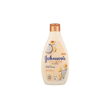JOHNSONS ΑΦΡΟΛΟΥΤΡΟ VITA-RICH 750ml - (ΓΙΑΟΥΡΤΙ & ΡΟΔΑΚΙΝΟ & ΚΑΡΥΔΑ)