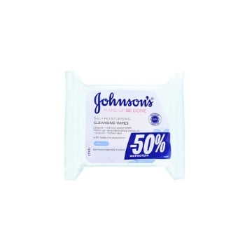 JOHNSONS ΜΑΝΤΗΛΑΚΙΑ ΚΑΘΑΡΙΣΜΟΥ (25τεμ.) - (BE GONE) (-50%)