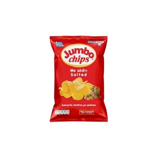 JUMBO CHIPS ΑΛΑΤΙ (χωρίς γλουτένη) 50gr. - (84094)