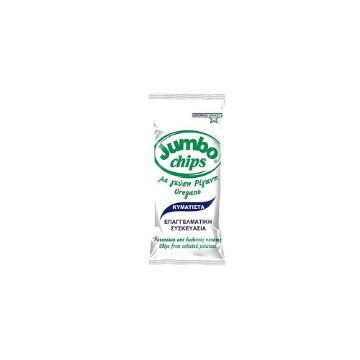JUMBO CHIPS ΚΥΜΑΤΙΣΤΑ ΜΕ ΡΙΓΑΝΗ 280gr. - (84182-1)