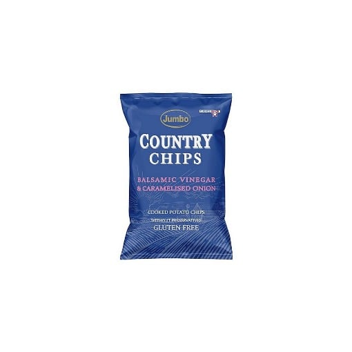JUMBO COUNTRY CHIPS ME BALSAMIC VINEGAR & CARAMELIS