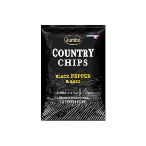 JUMBO COUNTRY CHIPS ΠΙΠΕΡΙ 150gr. - (84041)