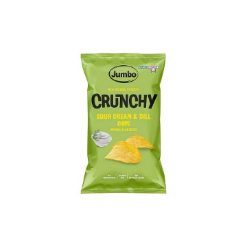 JUMBO CRUNCHY CHIPS 90gr. - (ΚΡΕΜΑ ΚΑΙ ΑΝΙΘΟΣ) (χωρίς γλουτένη) (84609)