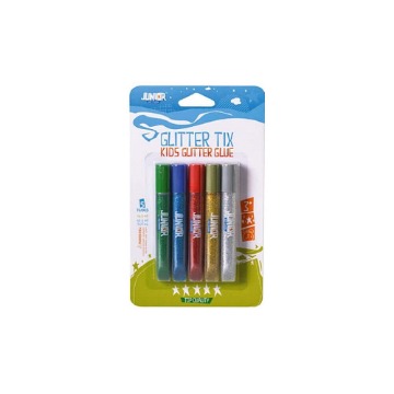 JUNIOR ΚΟΛΛΑ GLITTER 10,5ml (5 ΧΡΩΜΑΤΑ)