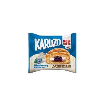 KARUZO ΚΡΟΥΑΣΑΝ BUN 82gr - (BLUEBERRY CHEESECAKE)