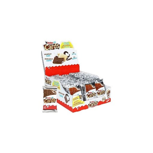 KINDER CARDS (30x25,6gr)