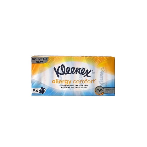 KLEENEX ΧΑΡΤΟΜΑΝΤΗΛΑ ΤΣΕΠΗΣ (8τεμ.) - (ALLERGY COMFORT)