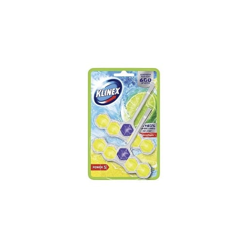 KLINEX WC BLOCK POWER 5 (2x50gr.) - (ΠΡΑΣΙΝΟ ΛΕΜΟΝΙ)