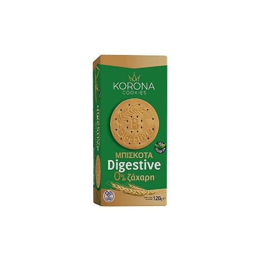 KORONA DIGESTIVE 0% ΖΑΧΑΡΗ 120gr.