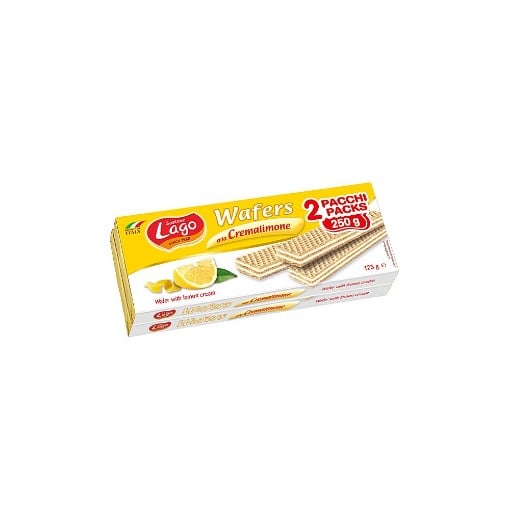 LAGO WAFER 2x125gr - (ΛΕΜΟΝΙ)