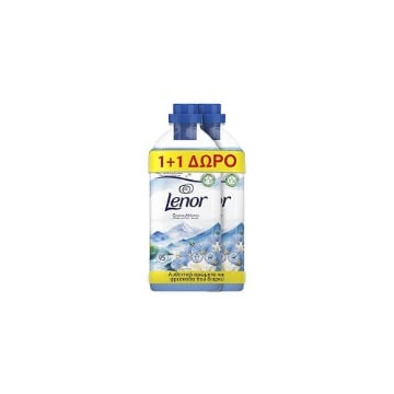 LENOR ΜΑΛΑΚΤΙΚΟ 45μεζ. - (1035ml) (AERIAL CARESS) (1+1 ΔΩΡΟ)