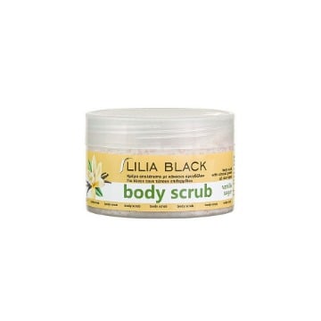 LILIA BLACK SCRUB ΣΩΜΑΤΟΣ 250ml - (ΒΑΝΙΛΙΑ)