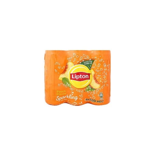 LIPTON SPARKLING ICE TEA (6x330ml) - (ΡΟΔΑΚΙΝΟ)