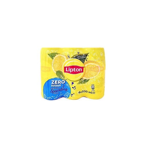 LIPTON SPARKLING ICE TEA Χ. ΖΑΧΑΡΗ (6x330ml) - (ΛΕΜΟΝΙ)