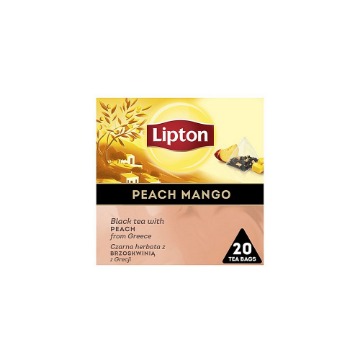 LIPTON ΜΑΥΡΟ ΤΣΑΙ ΠΥΡΑΜΙΔΑ (20x1,7gr) - (ΡΟΔΑΚΙΝΟ & ΜΑΝΓΚΟ)