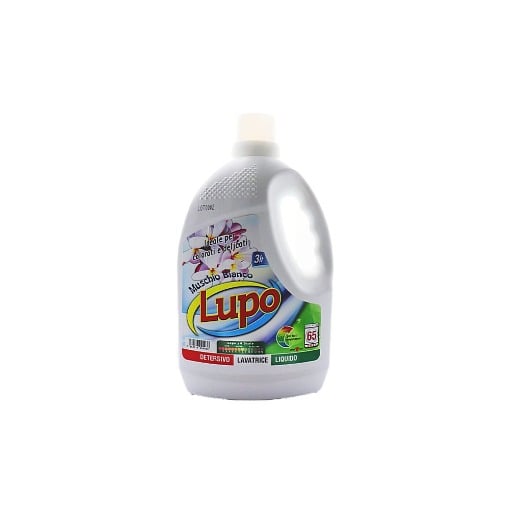 LUPO ΥΓΡΟ ΠΛΥΝΤΗΡ.ΡΟΥΧΩΝ 3lit - MUSCHIO BIANCO (ΛΕΥΚΟ)