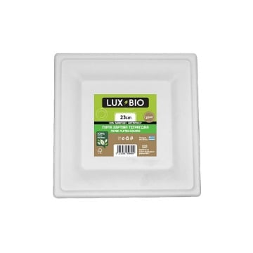 LUX BIO ΒΙΟΔΙΑΣΠΩΜΕΝΑ ΠΙΑΤΑ ΤΕΤΡΑΓΩΝΑ 23cm (20τεμ.)