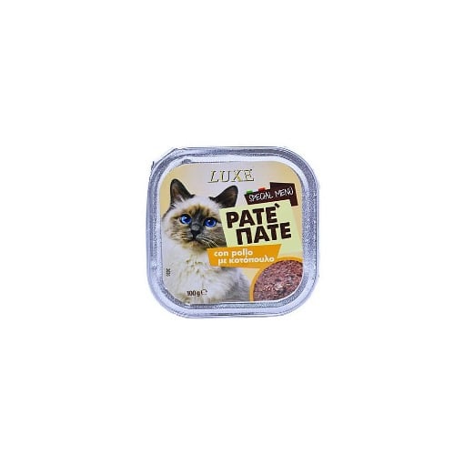 LUXE ΓΑΤΟΤΡΟΦΗ PATE 100gr. - (POLO)