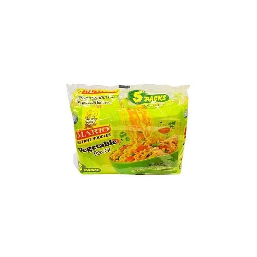 MARIO NOODLES (5x70gr.) - (ΛΑΧΑΝΙΚΑ)