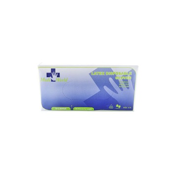 MEDI-WORLD ΓΑΝΤΙΑ ΕΞΕΤΑΣΤΙΚΑ LATEX POWDERED (100τεμ) - (X-LARGE)