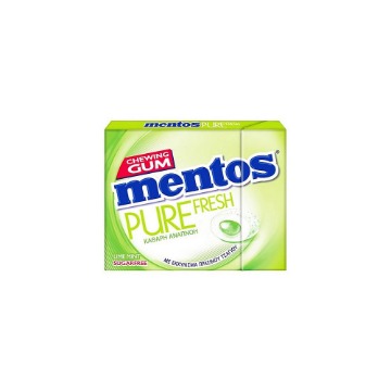 MENTOS PURE FRESH SLIM BOX (12x28gr.) - (LIME MINT) (1675038)