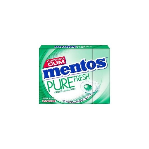 MENTOS PURE FRESH SLIM BOX (28gr  x 12τεμ) - (SPEARMINT) (1675015)