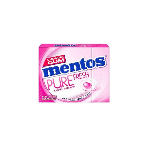 MENTOS PURE FRESH SLIM BOX (30gr x 12τεμ) - (BUBBLE FRESH) (1675018)