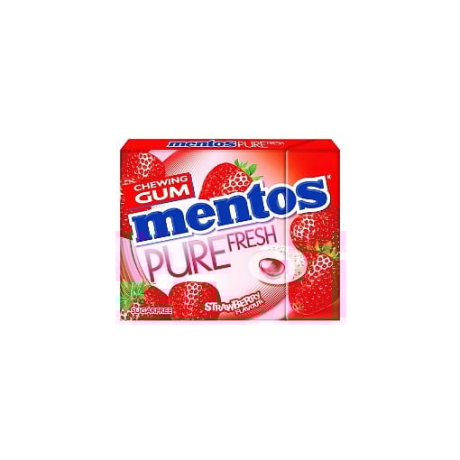 MENTOS PURE FRESH SLIM BOX STRAWBERRY (12x30gr.) - (1675003)
