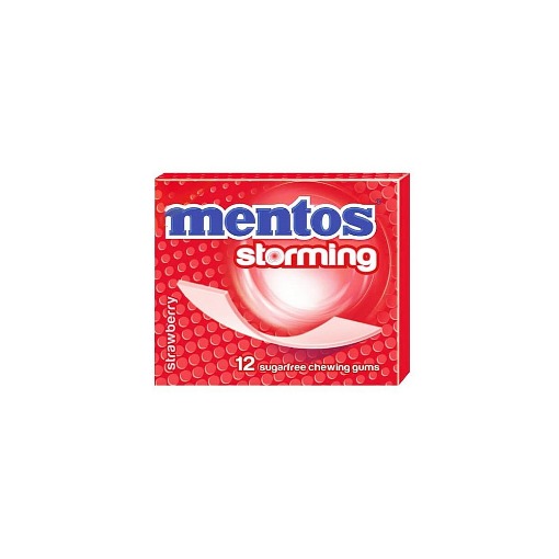 MENTOS STORMING 12x33gr. - (STRAWBERRY) (1578403)