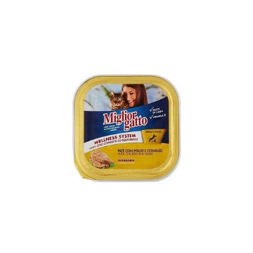 MIGLIOR ΓΑΤΟΤΡΟΦΗ PATE 100gr - (ΚΟΤΟΠΟΥΛΟ-ΚΟΥΝΕΛΙ)