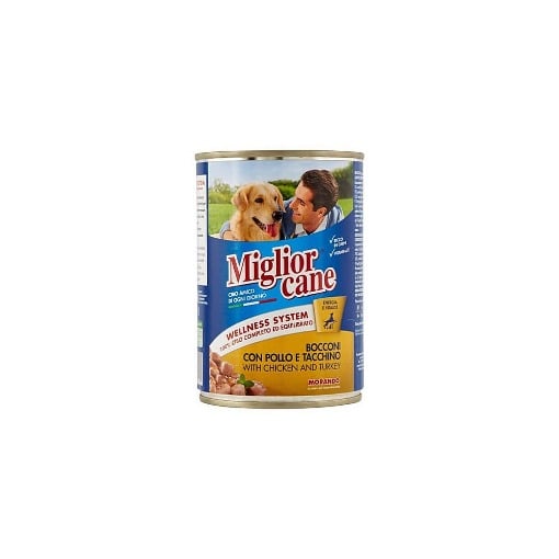 MIGLIOR ΣΚΥΛΟΤΡΟΦΗ ΚΟΝΣΕΡΒΑ  405gr - (ΚΟΤΟΠΟΥΛΟ-ΓΑΛΟΠΟΥΛΑ)