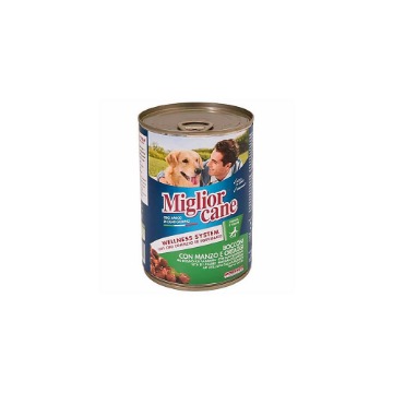 MIGLIOR ΣΚΥΛΟΤΡΟΦΗ ΚΟΝΣΕΡΒΑ 1250gr - (ΒΟΔΙΝΟ-ΡΥΖΙ-ΛΑΧΑΝΙΚΑ)