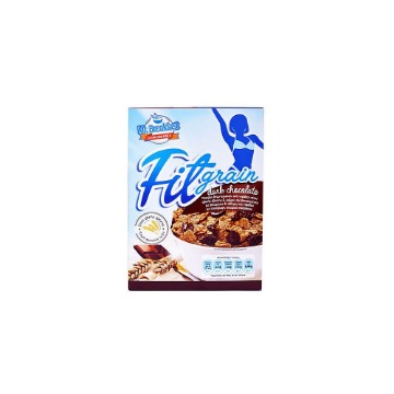 MR.BREAKFAST ΔΗΜΗΤΡΙΑΚΑ 375gr. - (FITGRAIN ΜΑΥΡΗ ΣΟΚΟΛΑΤΑ)
