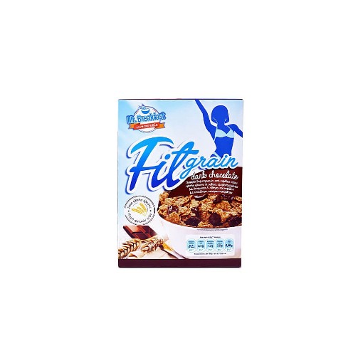 MR.BREAKFAST ΔΗΜΗΤΡΙΑΚΑ 375gr. - (FITGRAIN ΜΑΥΡΗ ΣΟΚΟΛΑΤΑ)