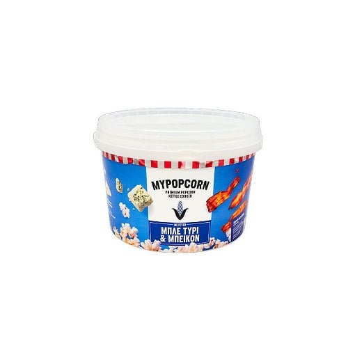 MYPOPCORN ΠΟΠ ΚΟΡΝ ΜΠΛΕ ΤΥΡΙ ΚΑΙ ΜΠΕΙΚΟΝ - 200gr.