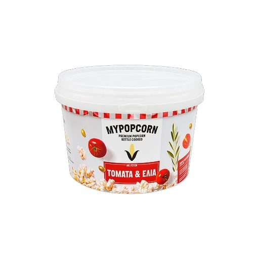 MYPOPCORN ΠΟΠ ΚΟΡΝ ΤΟΜΑΤΑ ΚΑΙ ΕΛΙΑ - 200gr.