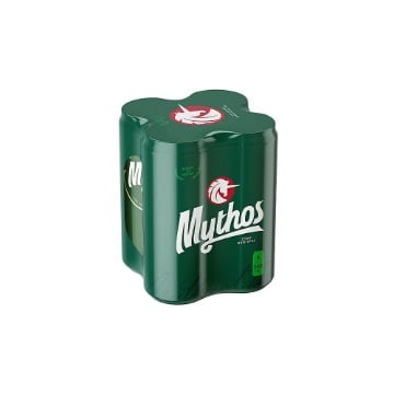 MYTHOS ΜΠΥΡΑ ΚΟΥΤΙ 500ml - (4pack)