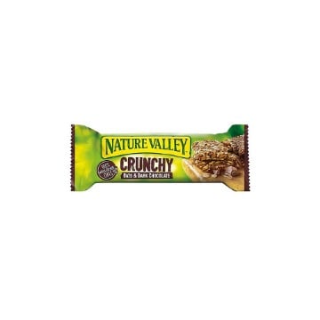 NATURE VALLEY ΤΡΑΓΑΝΕΣ ΜΠΑΡΕΣ ΜΟΥΣΛΙ ΜΕ ΜΑΥΡΗ ΣΟΚΟΛΑΤΑ 42gr.